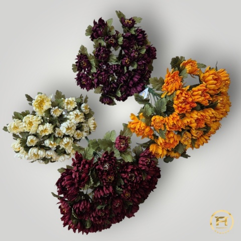 KSA919 Bukiet Chryzantemy mix 12szt