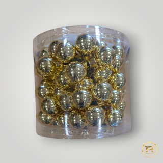 E17028-A-16 Bombki z Drutem 2,5cm Komplet 72szt. | 12op