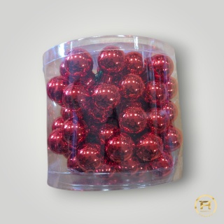 E17028-A-8-1 Bombki z Drutem 2,5cm Komplet 72szt. | 12op