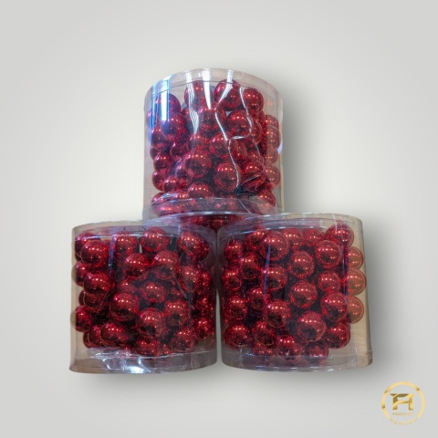 E17028-A-8-1 Bombki z Drutem 2,5cm Komplet 72szt. | 12op