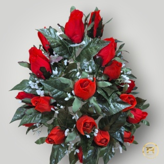 XR2419 Bukiet róż mix 12szt