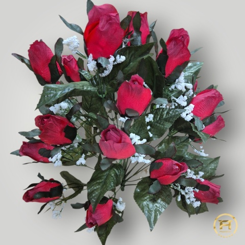 XR2419 Bukiet róż mix 12szt