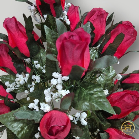 XR2419 Bukiet róż mix 12szt