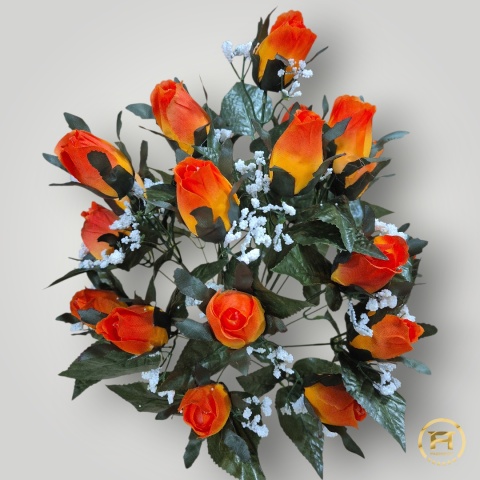 XR2419 Bukiet róż mix 12szt