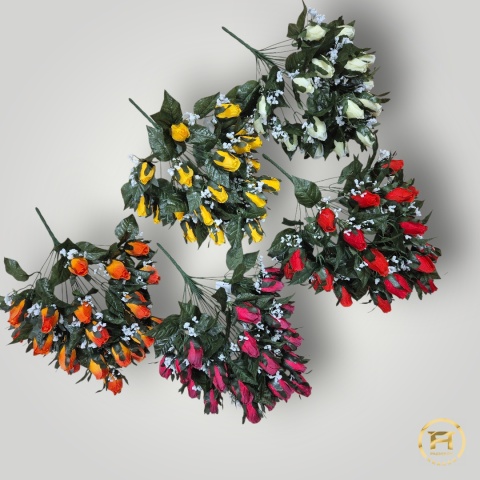 XR2419 Bukiet róż mix 12szt