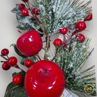 XY15-014 Gałązka świąteczna 24 szt