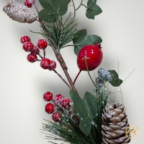 XY15-076-1Gałązka świąteczna 48 szt