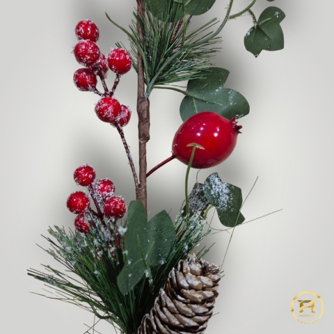XY15-076-1Gałązka świąteczna 48 szt