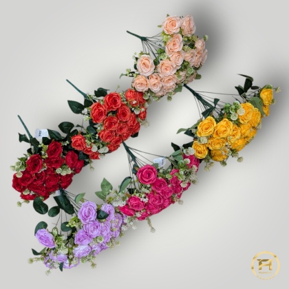 GKR27711 Duży Bukiet Róż 144szt