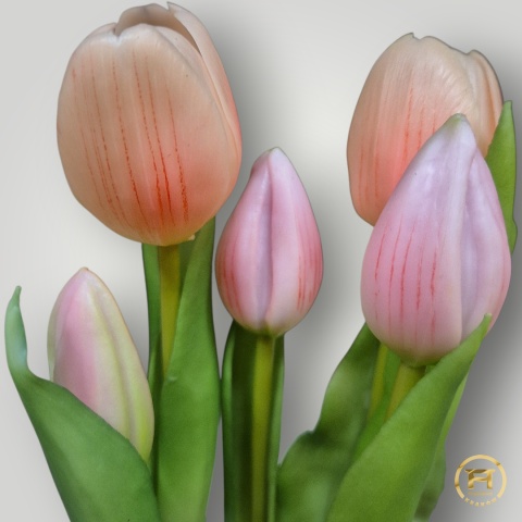 KK104-mix Tulipan Gumowy 108szt