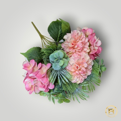 GKR4245 Bukiet Hortensji + Cynia 12szt