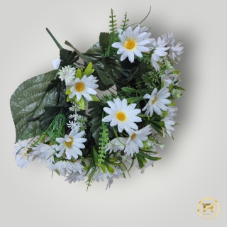 XR2994 Bukiet białych margaretek 96szt