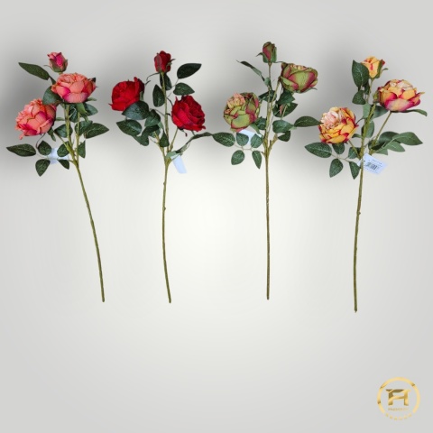KMS-0304 Gałązka Róży mix 36szt