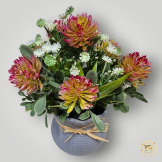 KMS-9001 Kwiat w doniczce 12szt