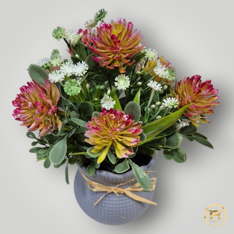 KMS-9005 Kwiat w doniczce 12szt