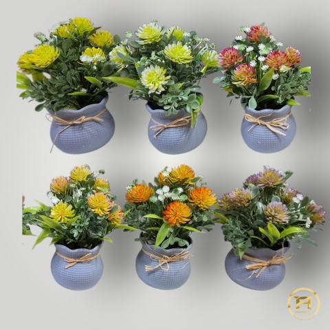 KMS-9005 Kwiat w doniczce 144szt