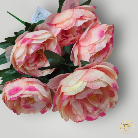 HY2122-5 Bukiet Peonia mix op.30szt